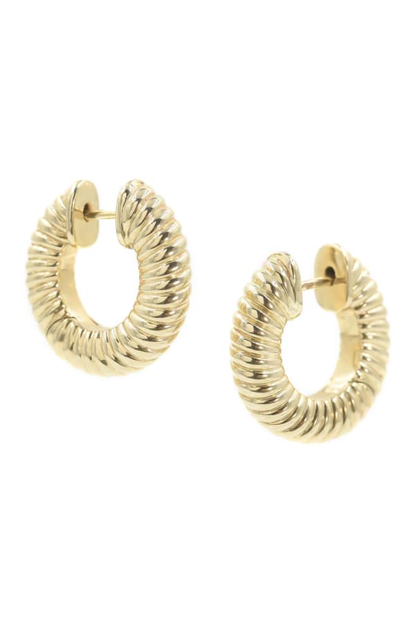 Mignonne Gavigan Madeline Crystal Hoop Earrings | Neiman Marcus