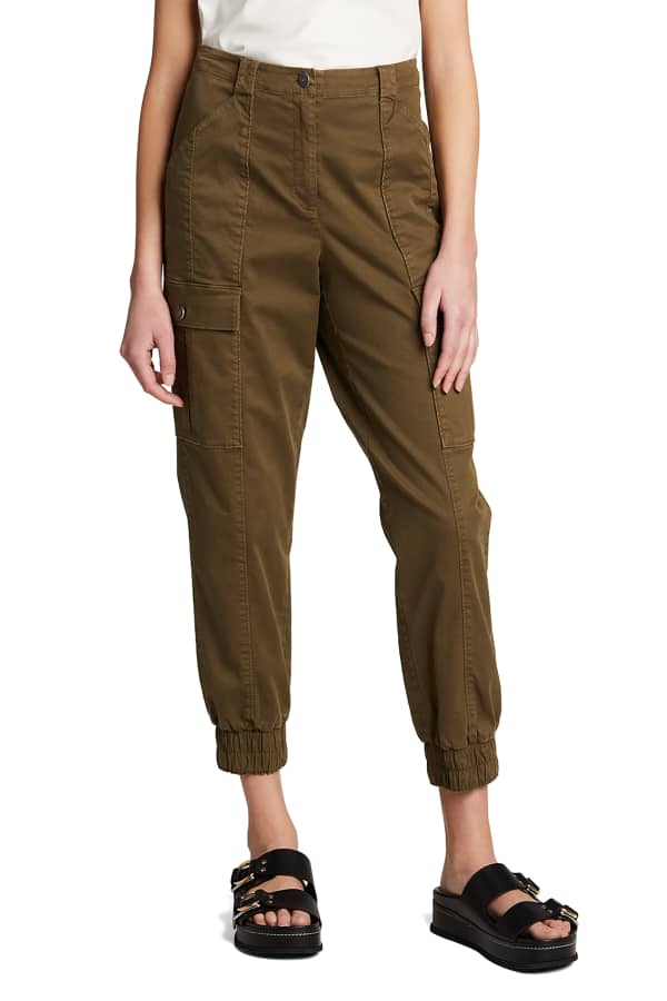 Go Luxe Cargo Hold Pant Washed Black- Go Silk main image 1