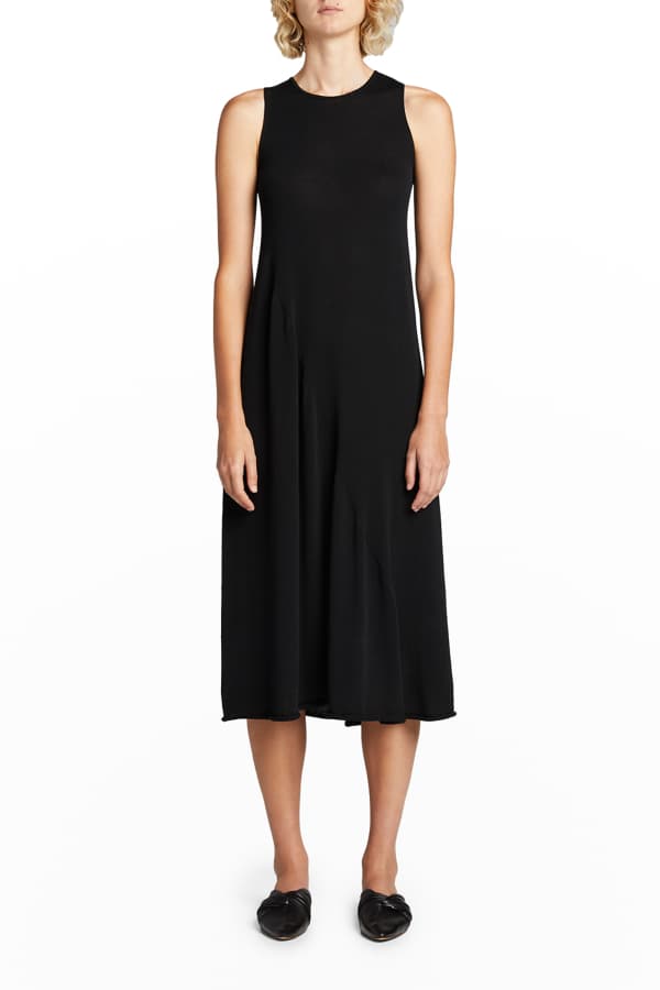 THE ROW Elkie Ribbed Tank Dress | Neiman Marcus