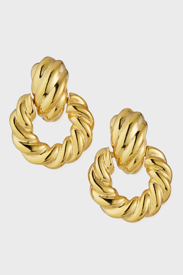 Devon Leigh Layered Teardrop Statement Earrings Neiman Marcus