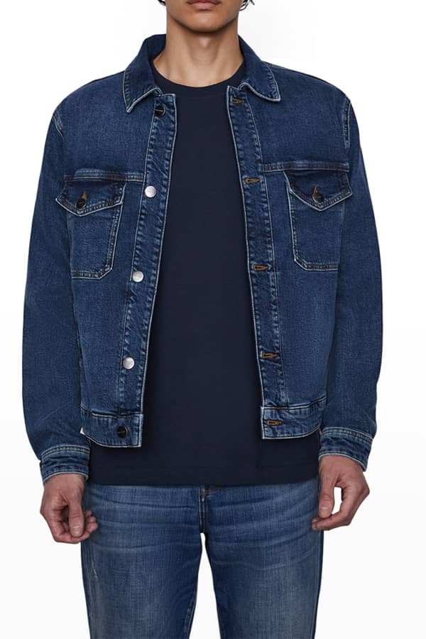 TOM FORD Men's 4-Pocket Denim Jacket | Neiman Marcus