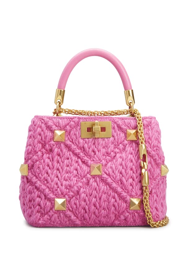 Valentino Garavani Rockstud Alcove Medium TopHandle Bag Neiman Marcus