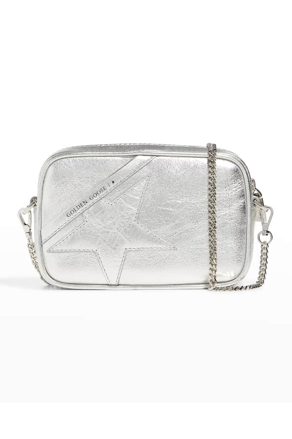 Coach Metallic Quilted Leather Camera Crossbody Bag | Neiman Marcus