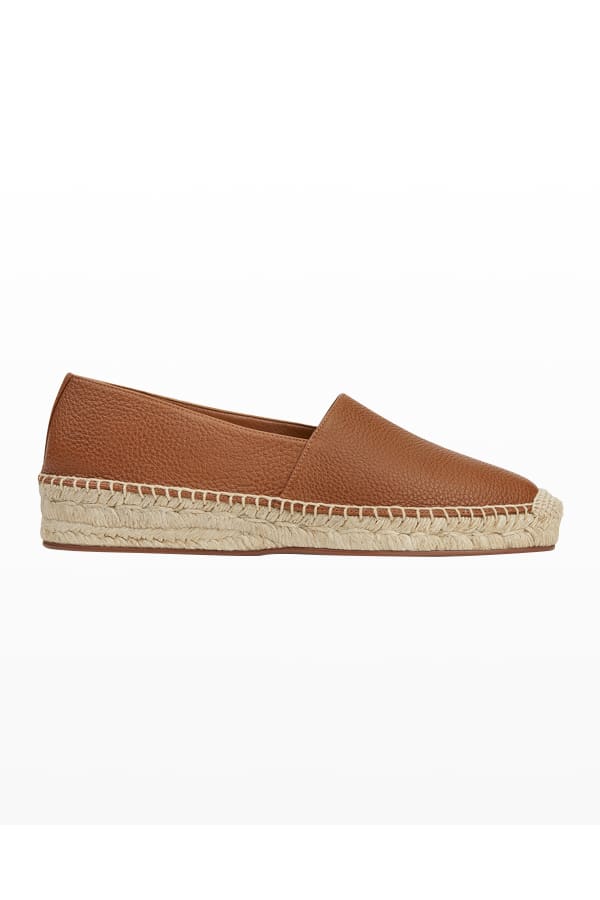 vince malia leather espadrille flat