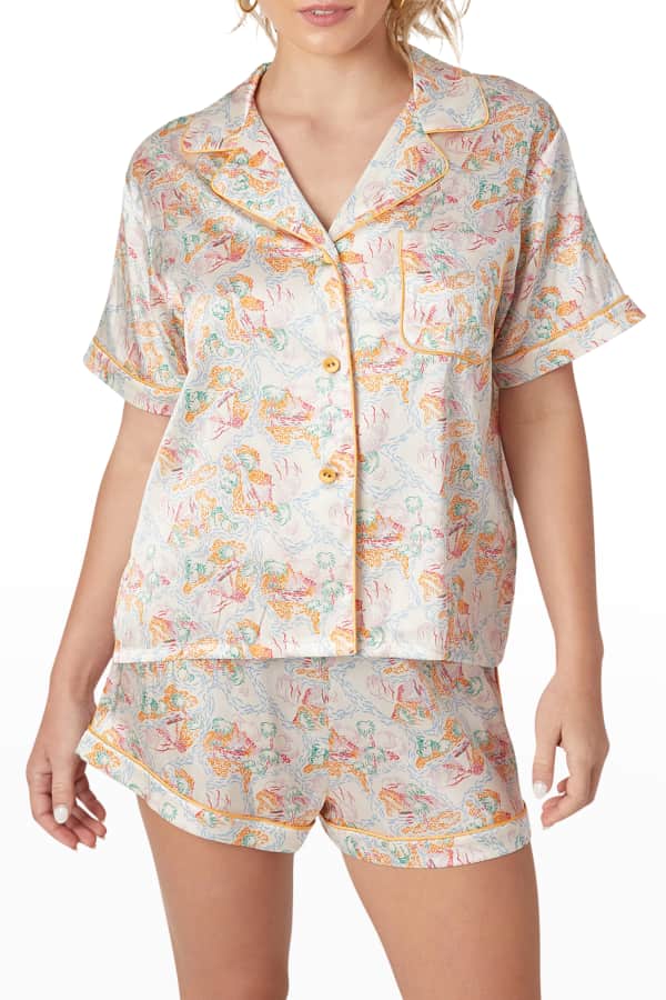 Karen Mabon Chefs Table Short Pajama Set | Neiman Marcus