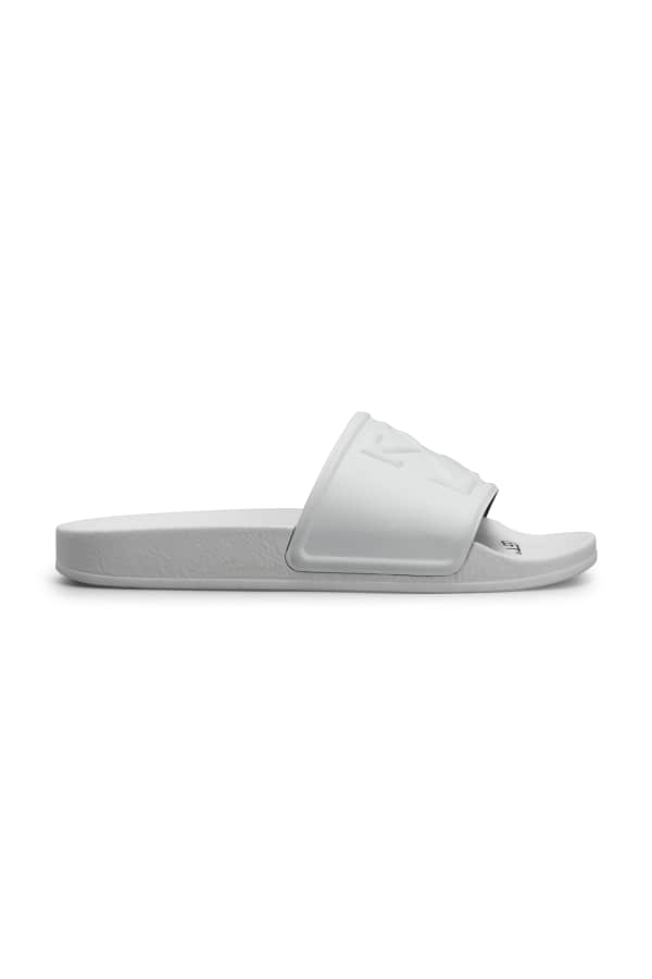 Givenchy Logo Flat Pool Sandals | Neiman Marcus