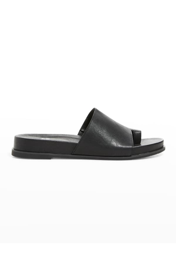 Salvatore Ferragamo Taryn Jelly Logo Slide Sandals | Neiman Marcus