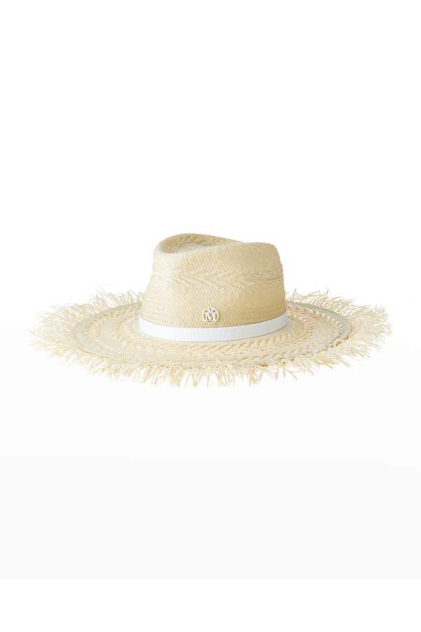 Rag & Bone Panama Straw Hat, White | Neiman Marcus