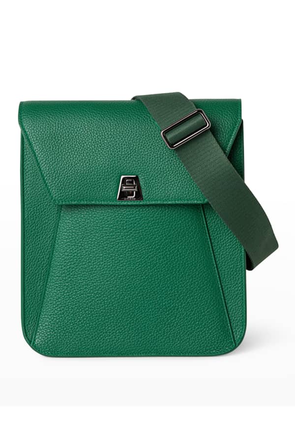 Burberry Hampshire Small Vintage Check Canvas & Leather Crossbody Bag Neiman Marcus