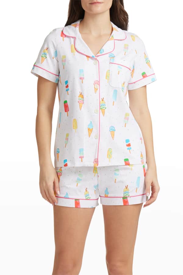 Karen Mabon Chefs Table Short Pajama Set | Neiman Marcus