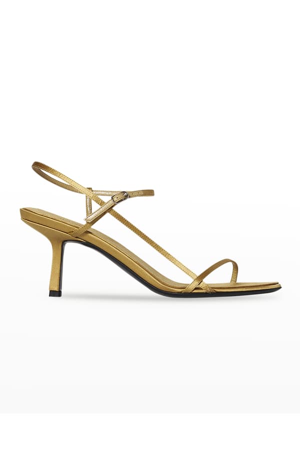 the row bare satin sandals