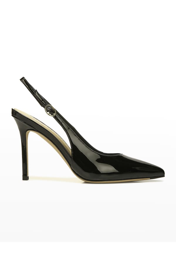 Versace Safety Pin Slingback Pumps | Neiman Marcus