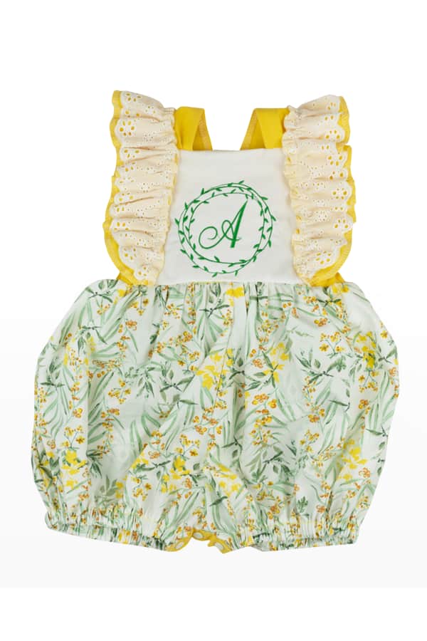 Magnolias Ruffle Sunsuit by Angel Dear main image 1