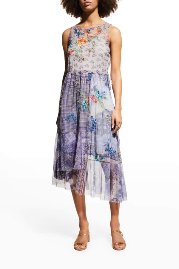 Shoshanna Tali Floral Lace Dress | Neiman Marcus