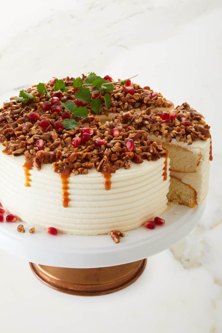 The Dark Chocolate Bakery Bourbon Caramel Crunch Cake