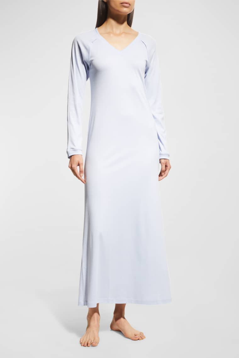 long sleeve sleep dress - Main Image