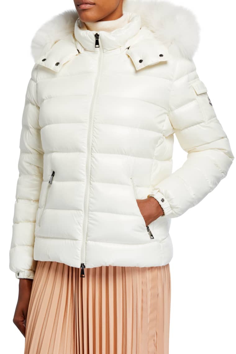 Moncler white women's coat Sale