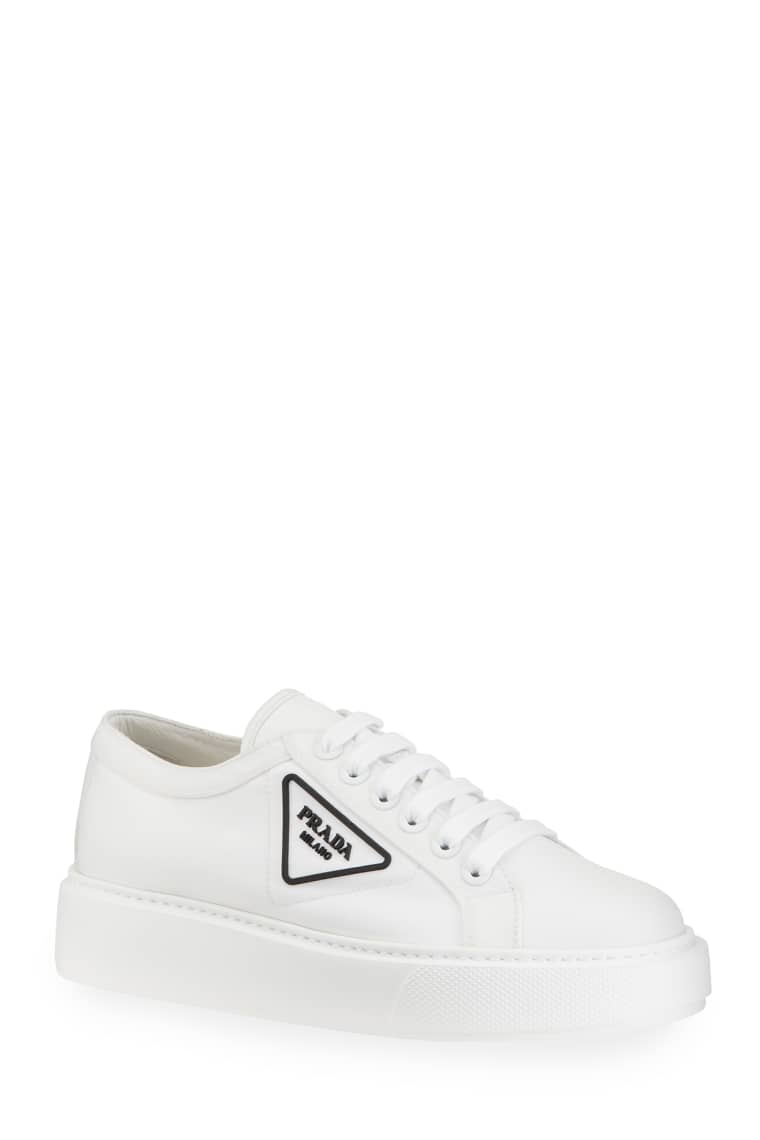 prada shoes white