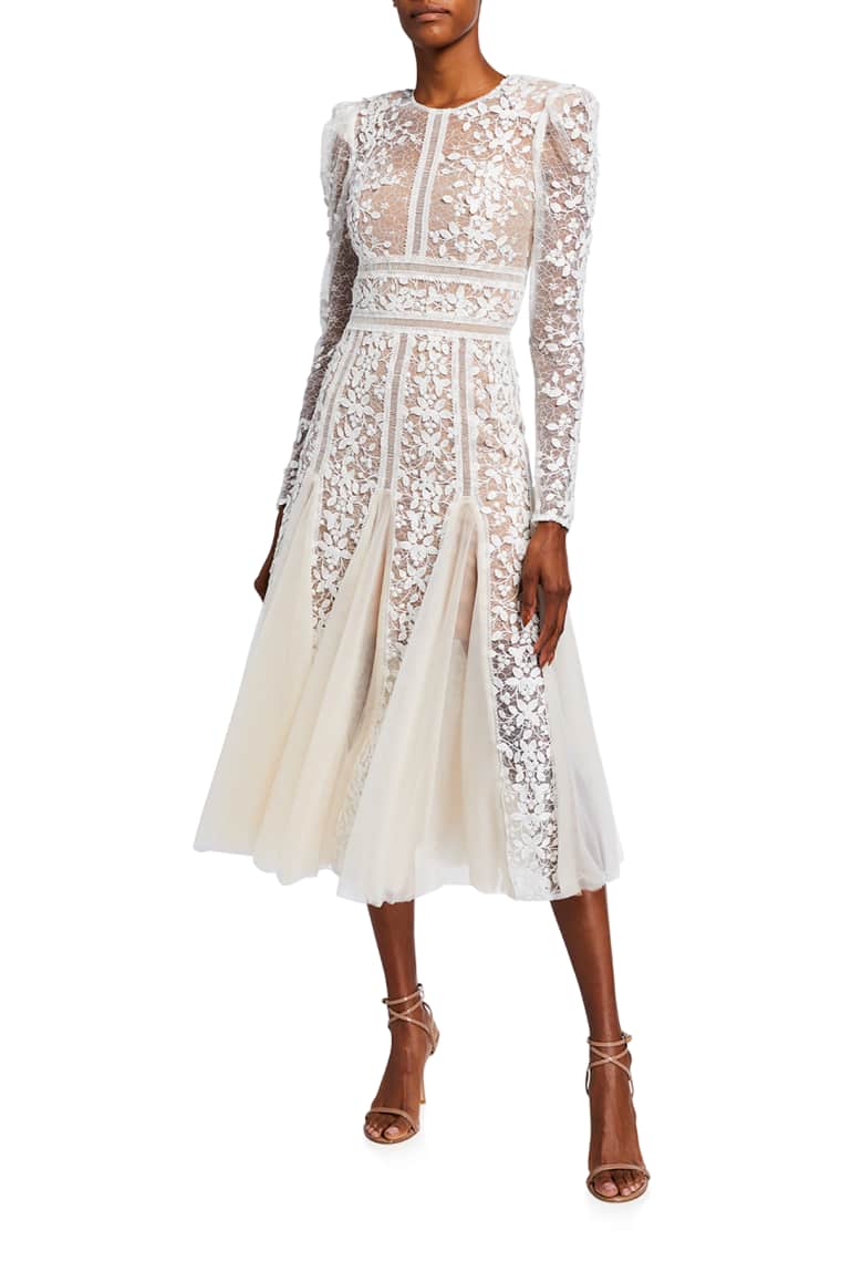 Midi dress neiman marcus clearance