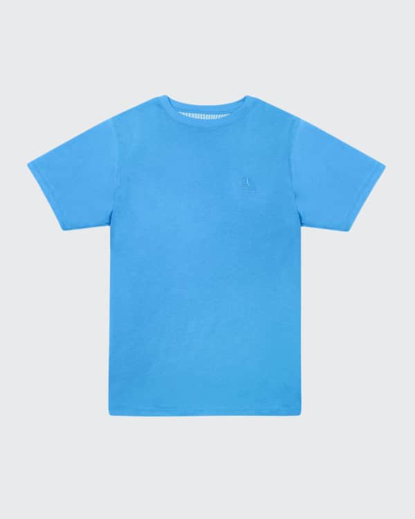 Ralph Lauren Childrenswear Boy's Cotton Jersey V-Neck Tee, Size 2