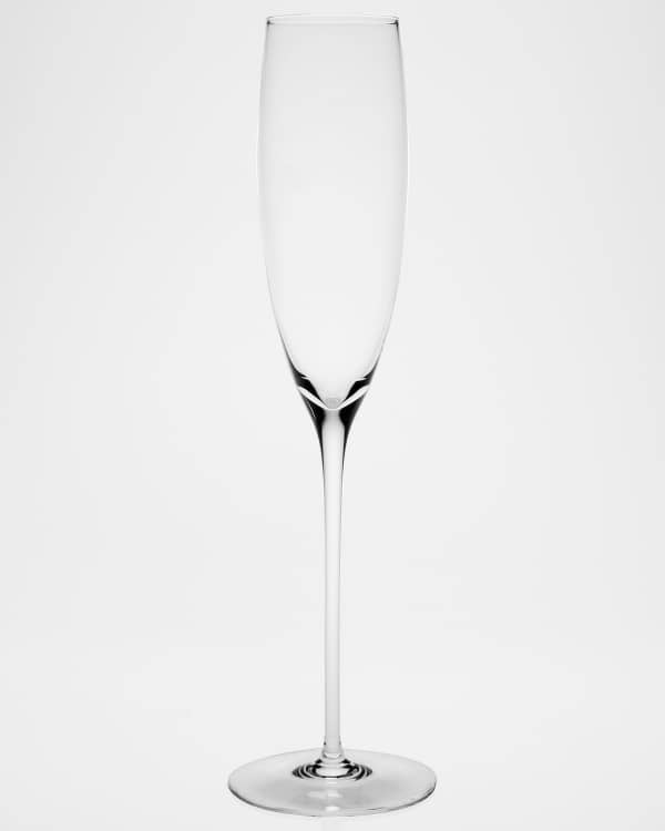 Saint Louis Crystal Folia Champagne Flute Neiman Marcus