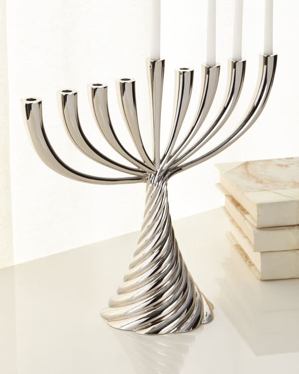 Nambe Tree of Life Menorah Neiman Marcus