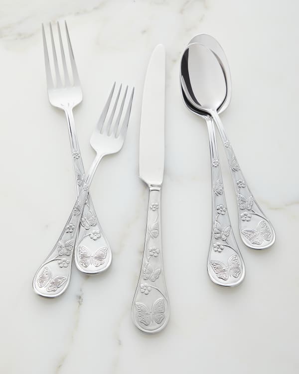 Godinger 92-Piece 20th-Century Baroque Silver-Plated Flatware