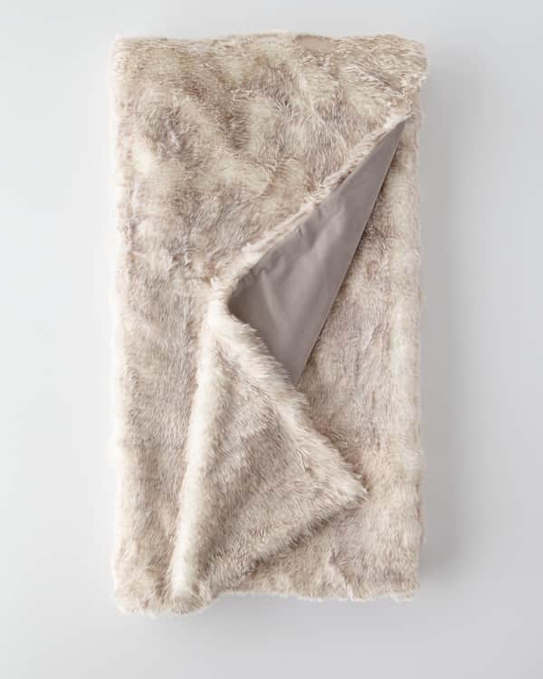 Ugg faux fur throw new arrivals