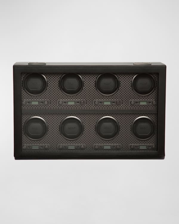 WOLF Axis Double Watch Winder with Storage Neiman Marcus