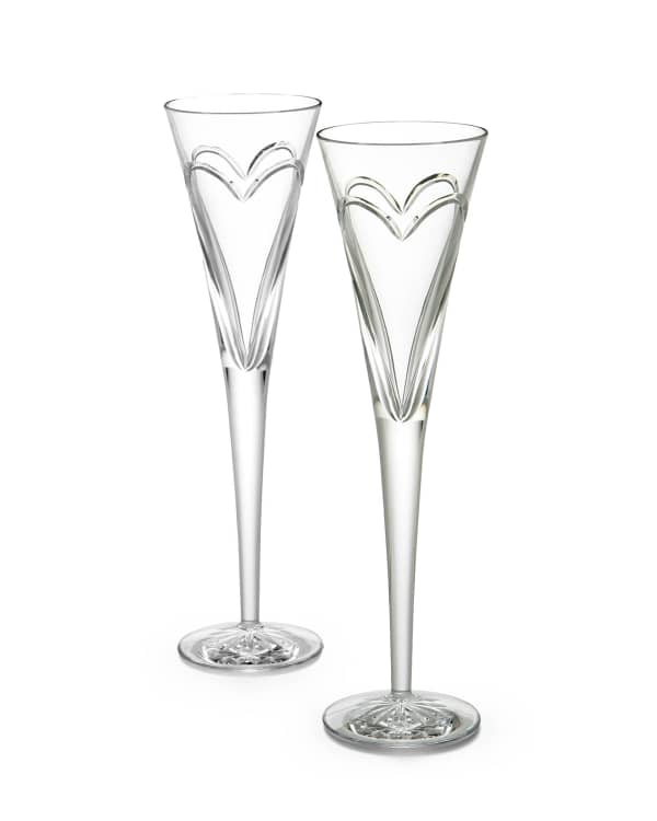 Waterford Crystal Times Square 2023 Champagne Flutes, Set of 2