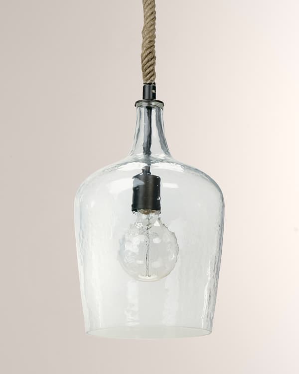 Regina andrew hammered glass hot sale pendant