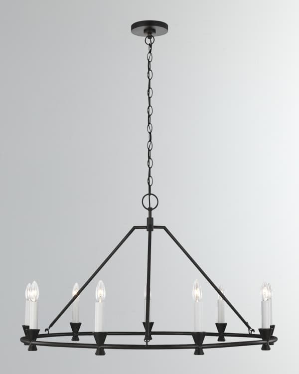 Visual Comfort Signature Carola Large Ring Chandelier By AERIN