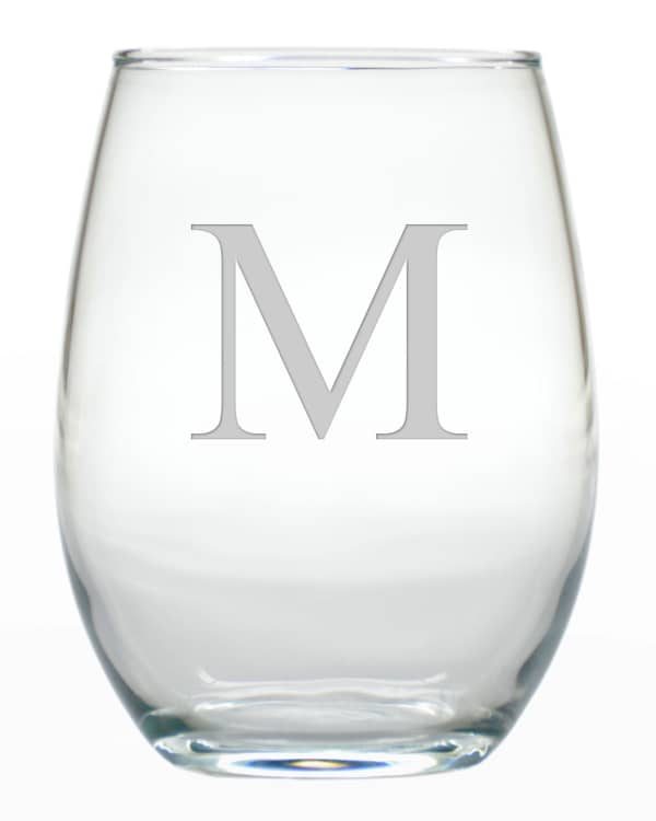 kate spade new york two of a kind his & hers stemless red wine glasses