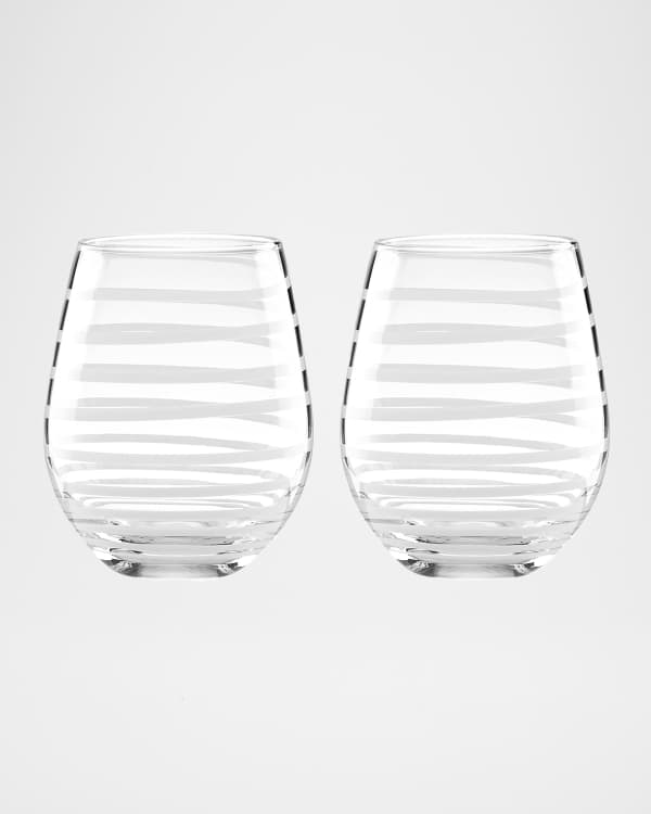 Spode Kingsley Stemless Wine Glasses, Set of 4 