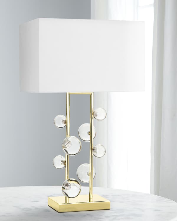 JohnRichard Collection Half Moon Table Lamp Neiman Marcus