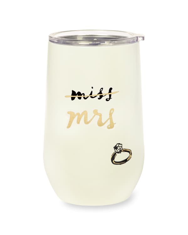 kate spade new york miss to mrs insulated tumbler Neiman Marcus