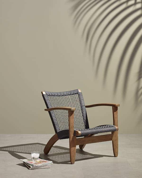 Gray rapallo deals outdoor lounge chair