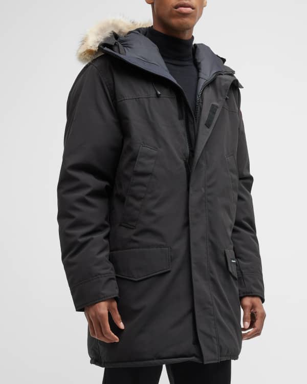 Canada Goose Men's Expedition Hooded Parka Coat w/ Removable Fur Trim