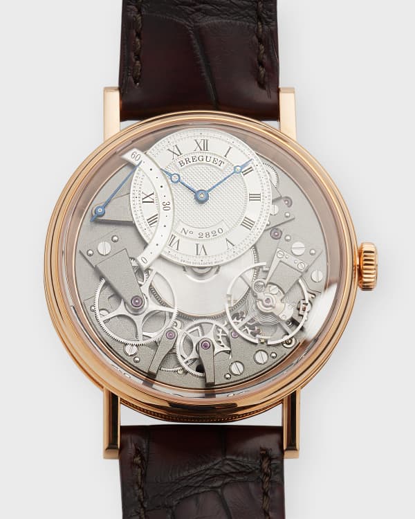 Breguet Men s 42mm Tourbillon Extra Plat Automatic Watch Neiman Marcus