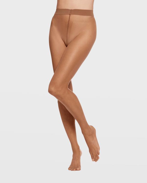 Collants Wolford Ink Galya Gisca Nude/black - Taille XS, 8 Deniers, Neuf Avec étiquettes