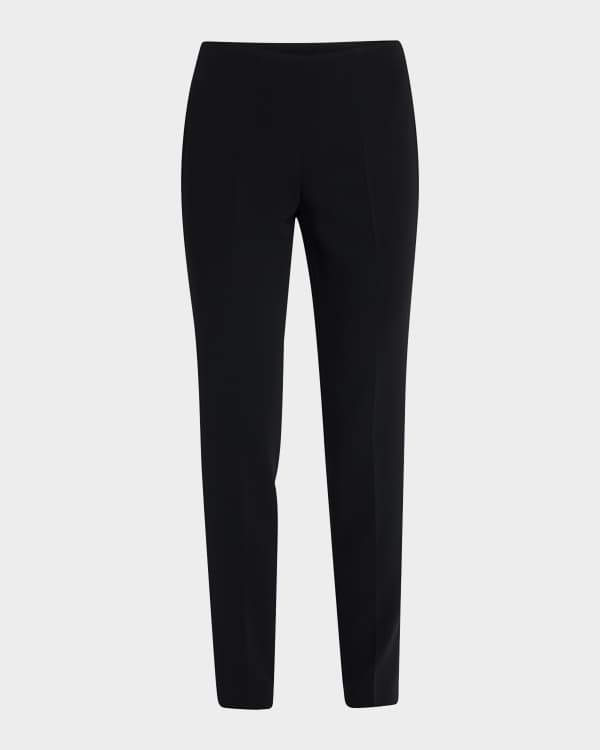 THE ROW Skinny Leather Moto Leggings | Neiman Marcus