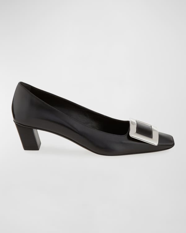 45mm Trompette Patent Leather Pumps