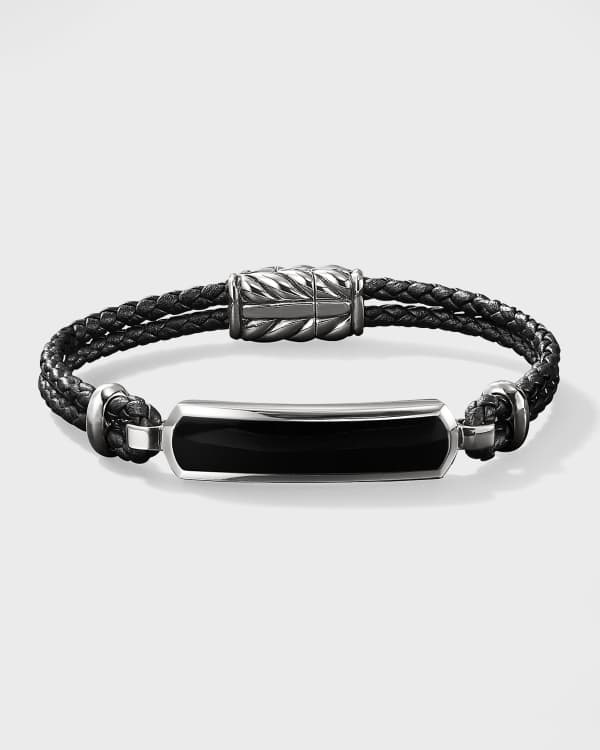 Tiny Silver Heart Bracelet For Women Valentino - Black, Harbour UK  Bracelets