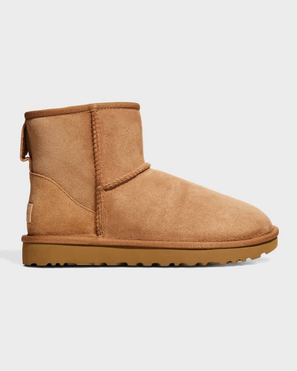 UGG Chillapeak Suede Shearling Classic Boots | Neiman Marcus