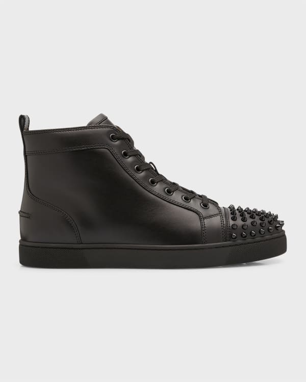 Christian Louboutin Men s Louis Orlato Red Sole High Top Sneakers