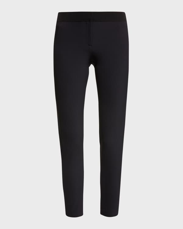 スパッツ・レギンス Dolce&Gabbana Leggings In Stretch Satin Jersey leggings with branded elastic in Black for Women