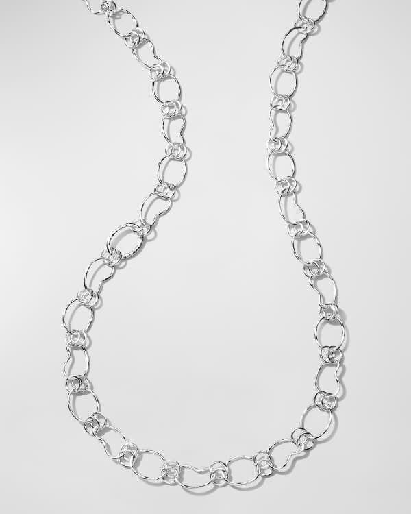 Stephen Dweck Detailed Chain Link Necklace, 36"L Neiman Marcus