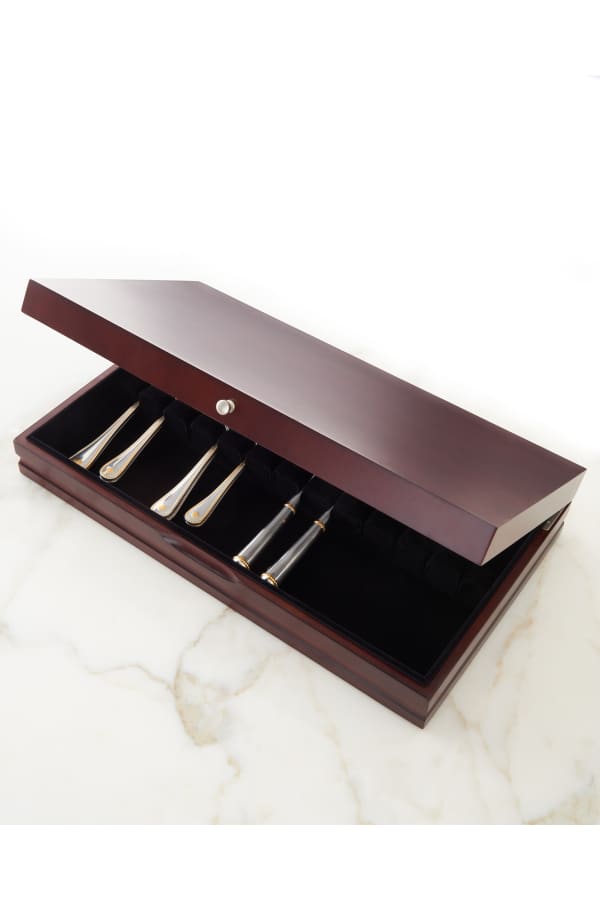 Wallace Silversmiths Single Drawer Flatware Chest Neiman Marcus