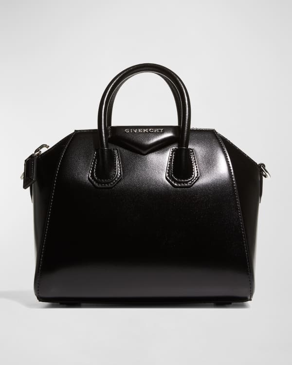 Givenchy Mini Antigona Sport Bag In Leather - Black