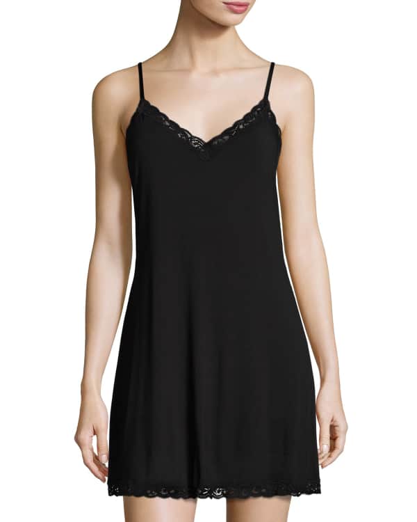 Natori Enchant LaceTrim Chemise Neiman Marcus